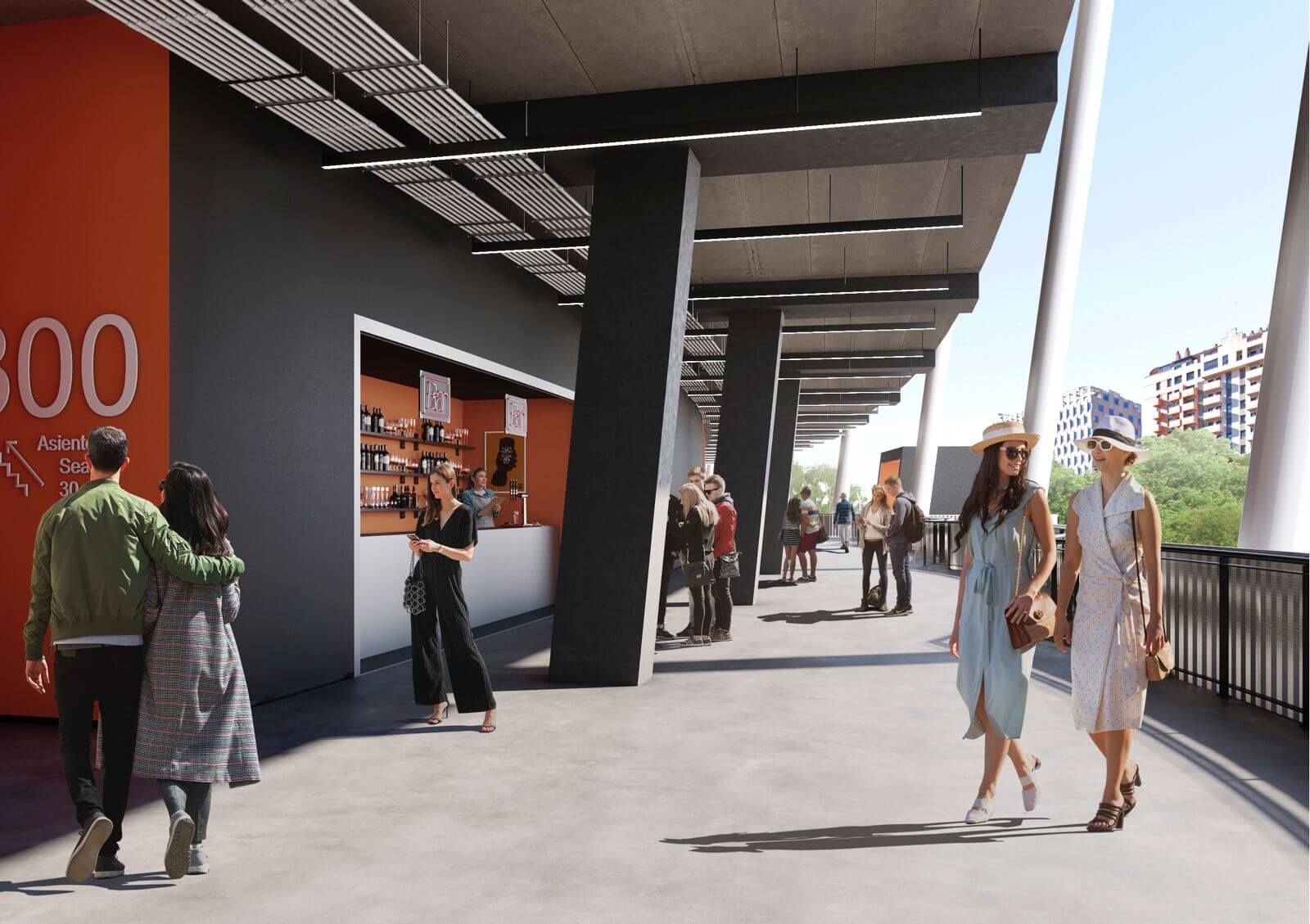 Aramark en el Nou Mestalla