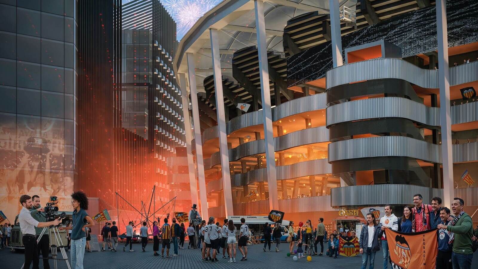 Aramark en el Nou Mestalla