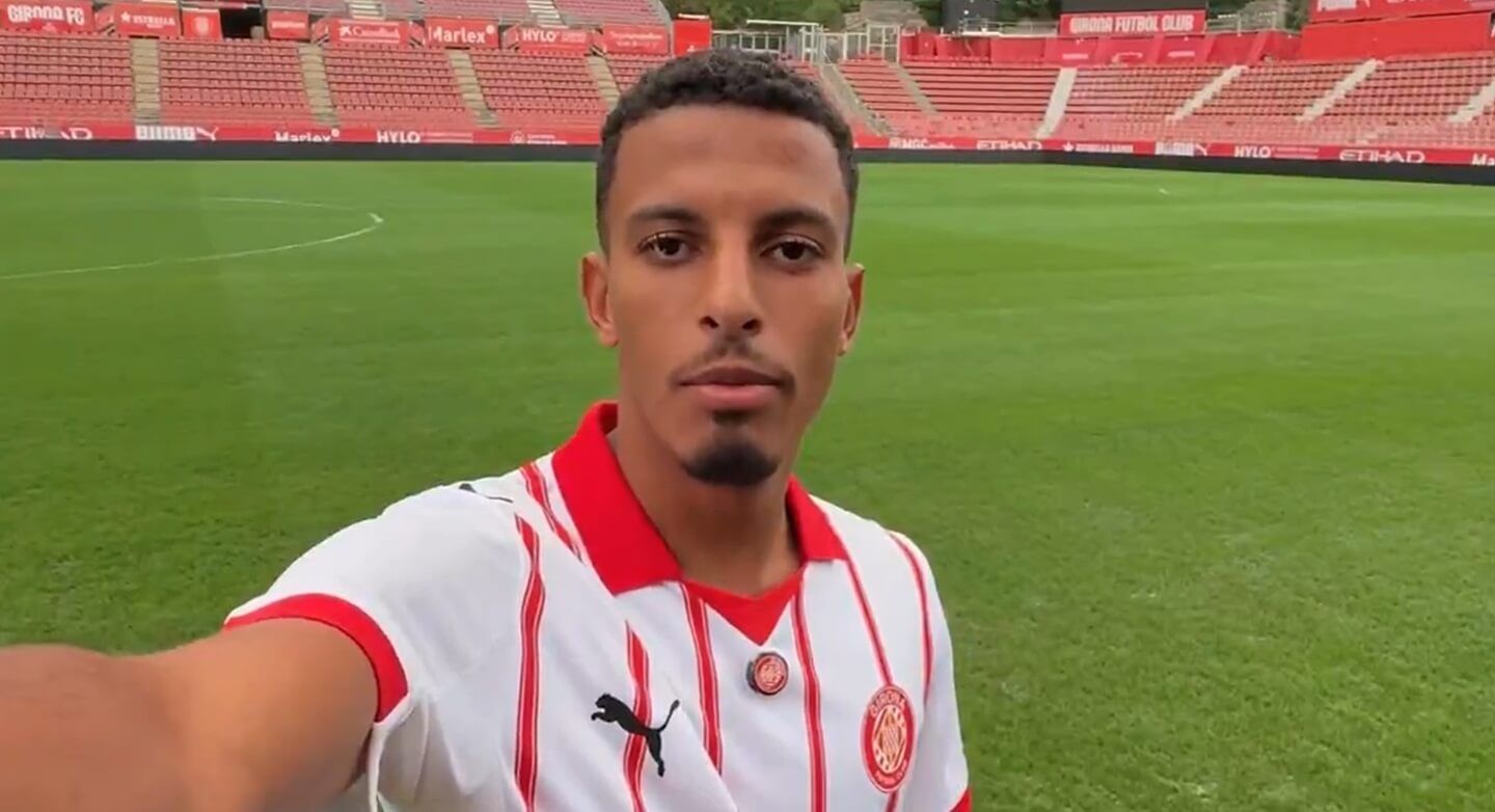  Azzedine Ounahi, nuevo jugador gironí (Imagen: Girona FC).