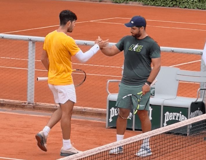 Carlos Alcaraz y su hermano Álvaro