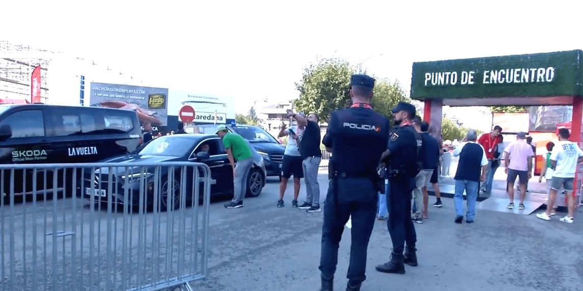 Despligue policial en Laredo