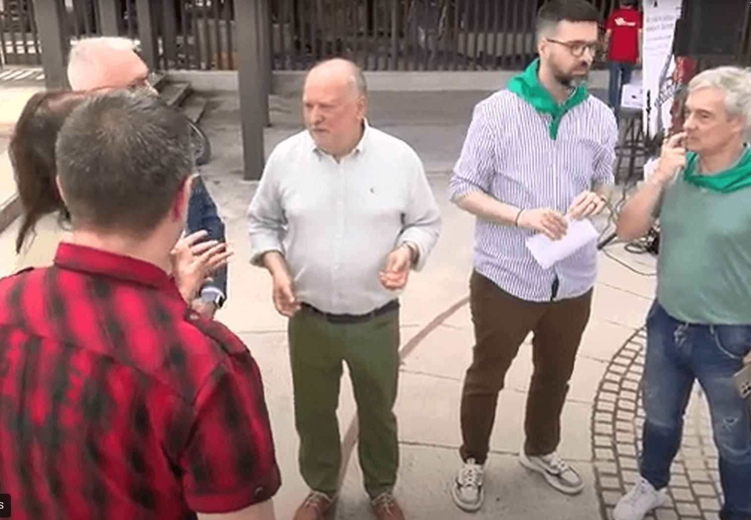 Varios de los organizadores del Open Basque