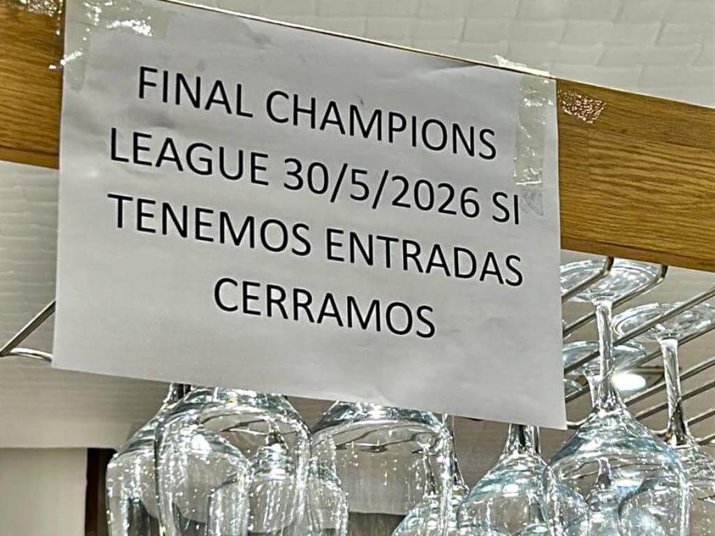  Optimismo nivel Champions en un bar de Bilbao en la Aste Nagusia.