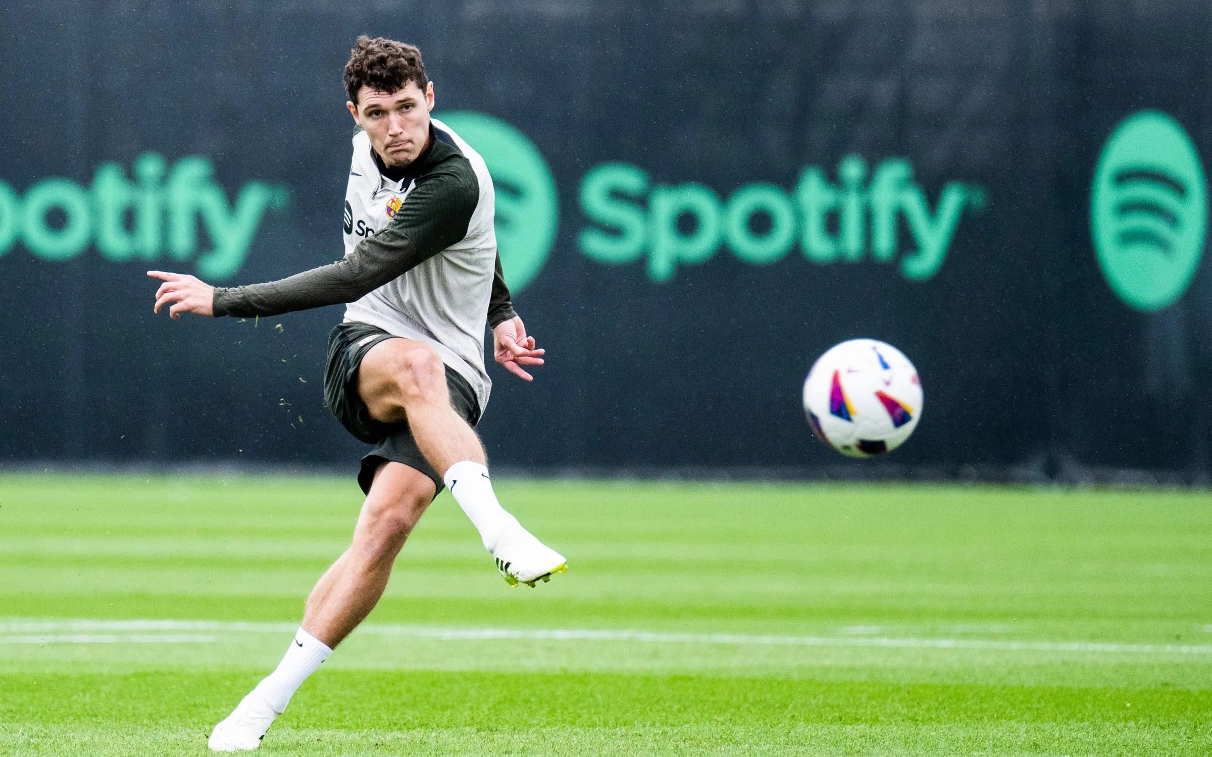  Andreas Christensen, en una sesión del Barcelona.