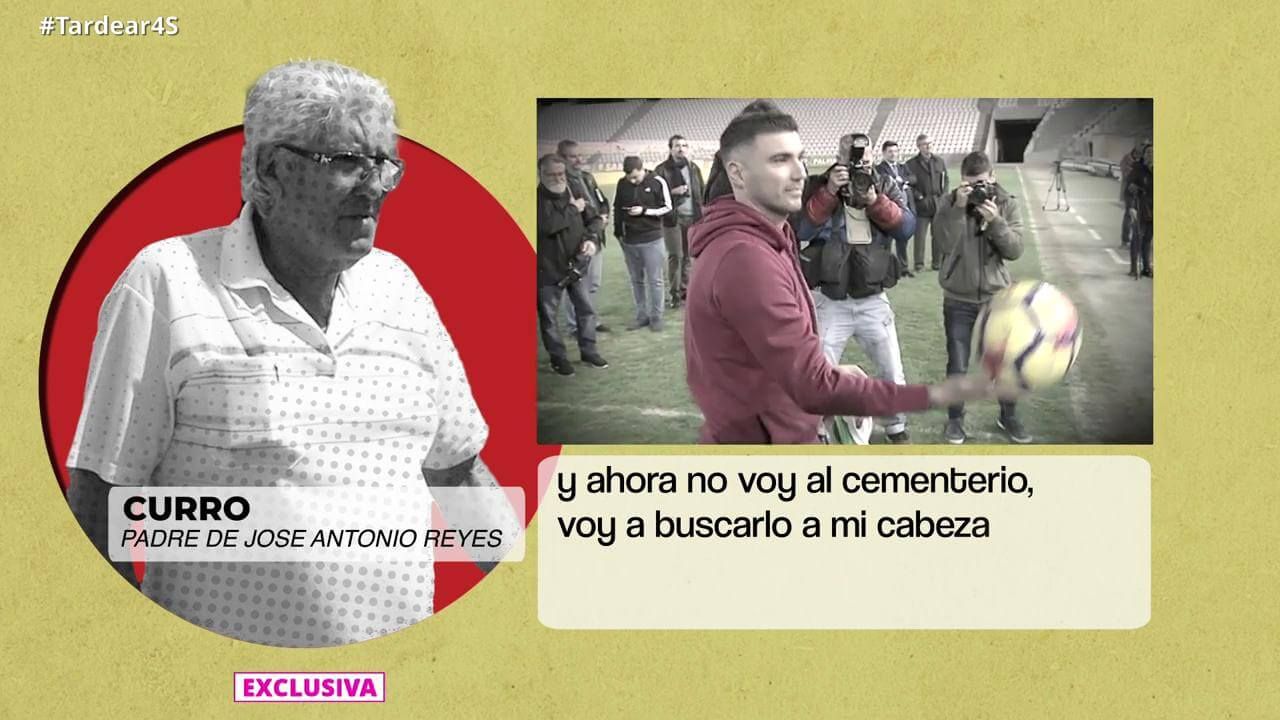 Curro, padre de José Antonio Reyes, en Tardear (Telecinco)