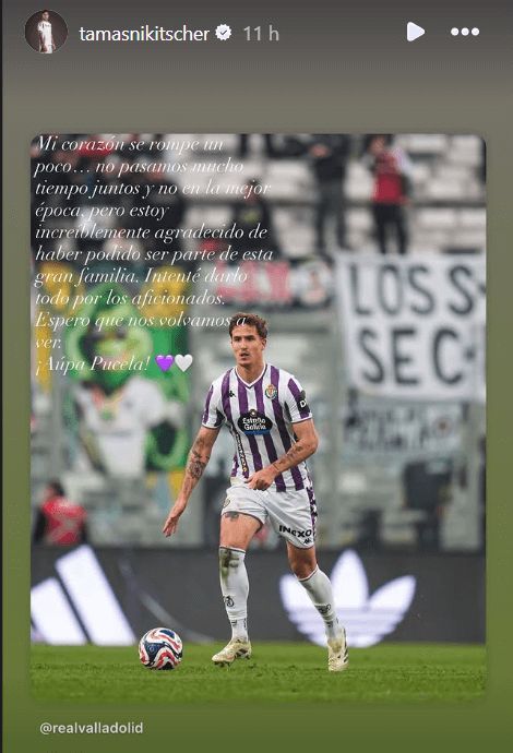 Despedida de Tamás Nikitscher.