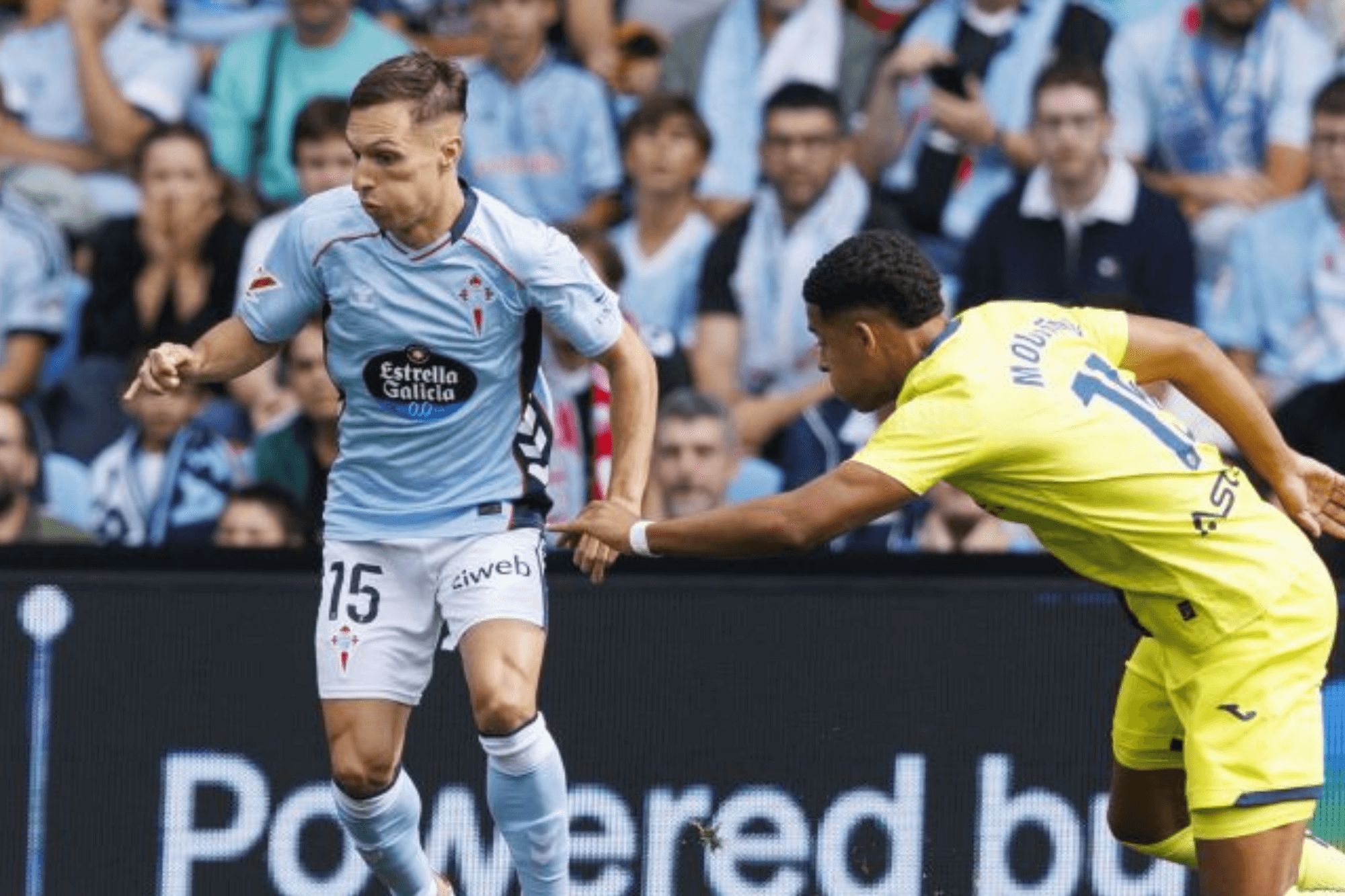 Bryan Zaragoza ante Mouriño.