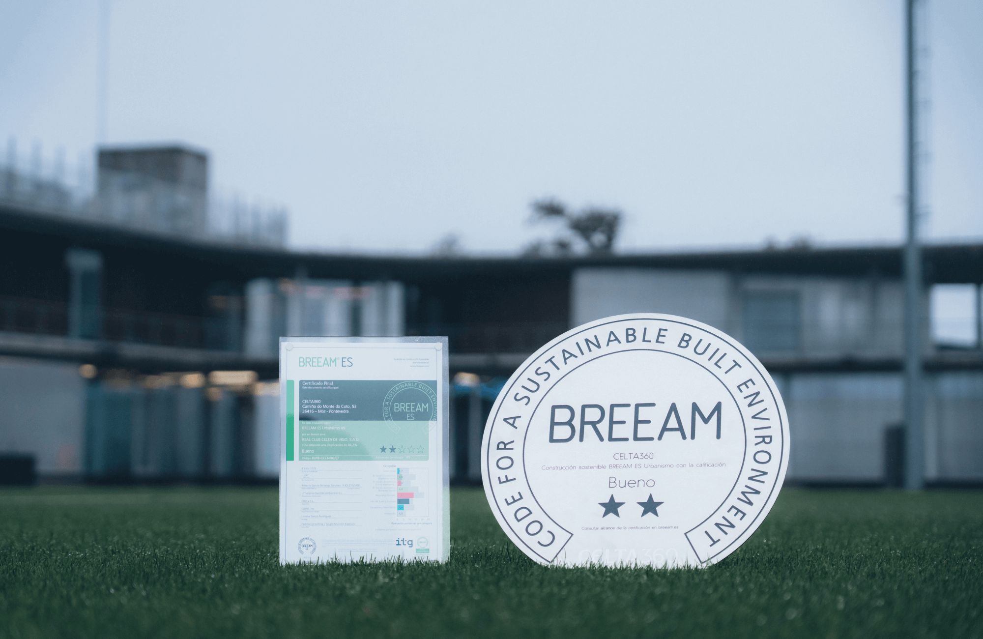 Certificación BREEAM para el proyecto Celta 360.