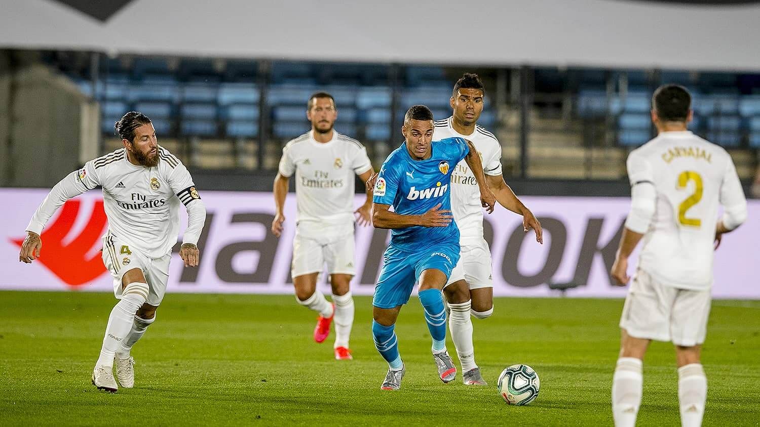  El Valencia CF en el Estadio Alfredo Di Stéfano