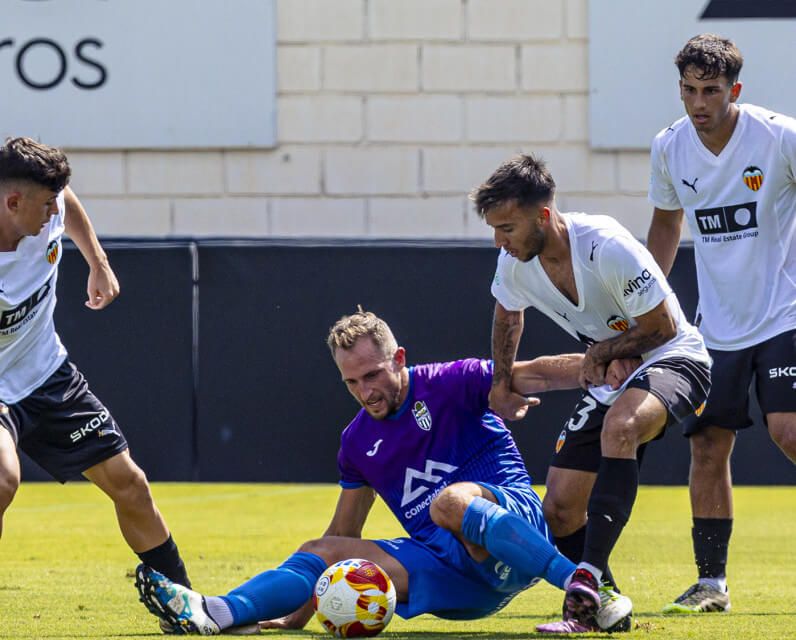 El VCF Mestalla cayó derrotado en casa