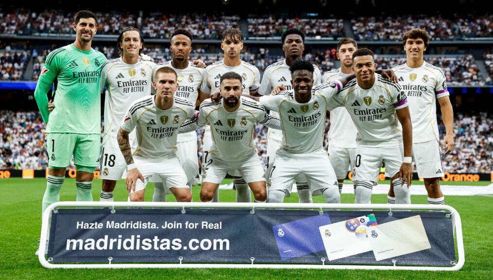  El XI del Real Madrid ante el RCD Espanyol