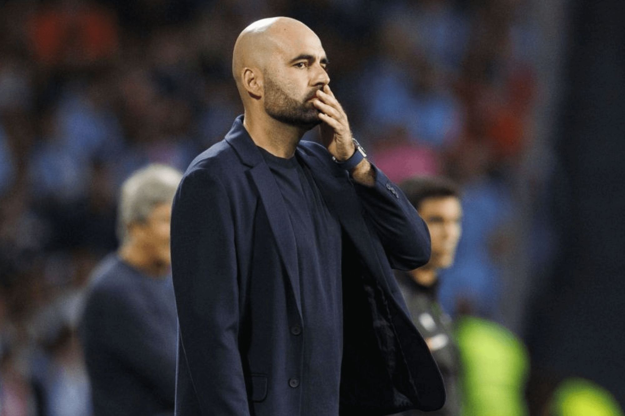 Claudio Giráldez en Balaídos.