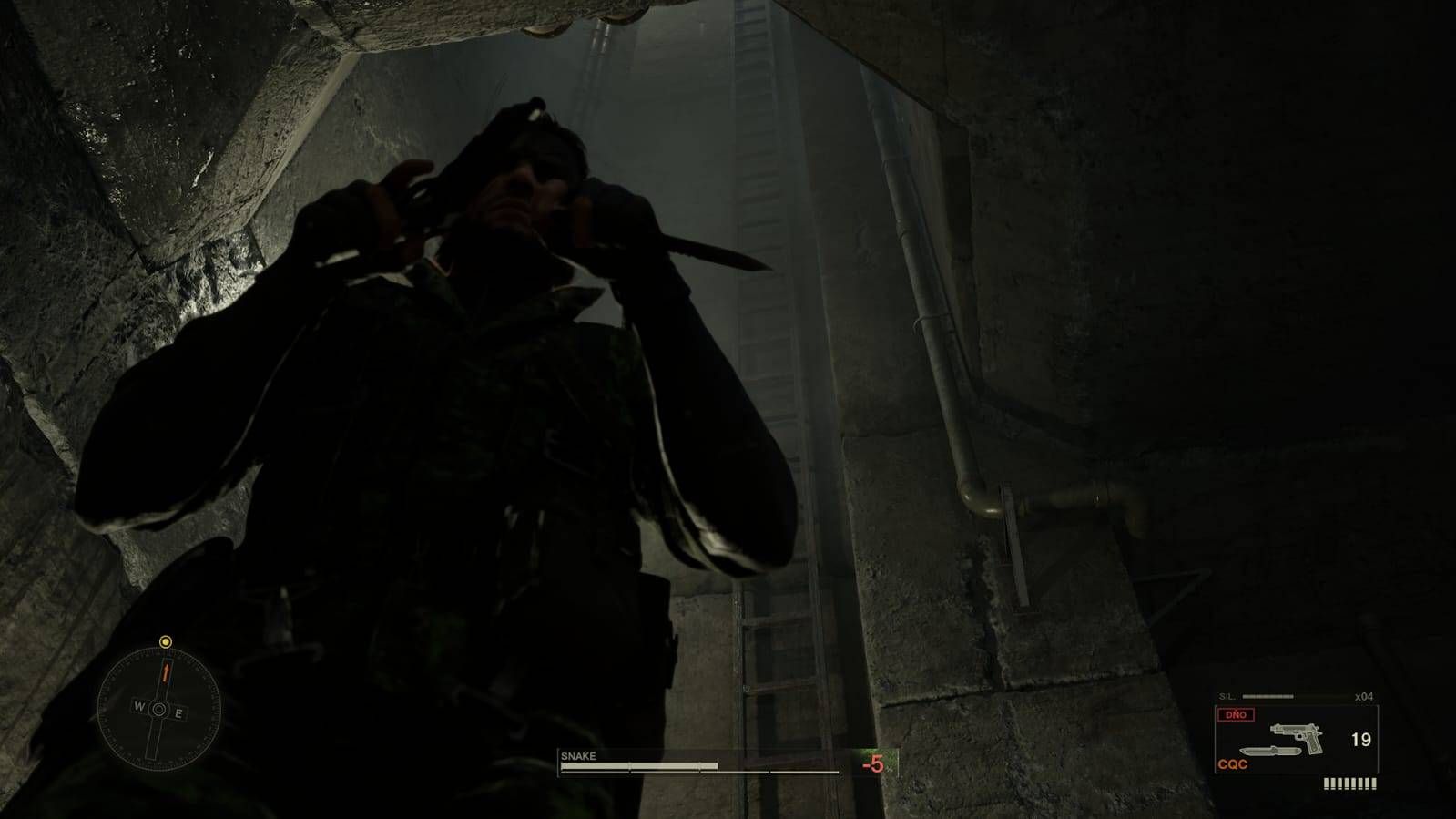  Silencio en la sala. Es momento de LA ESCALERA de Snake Eater