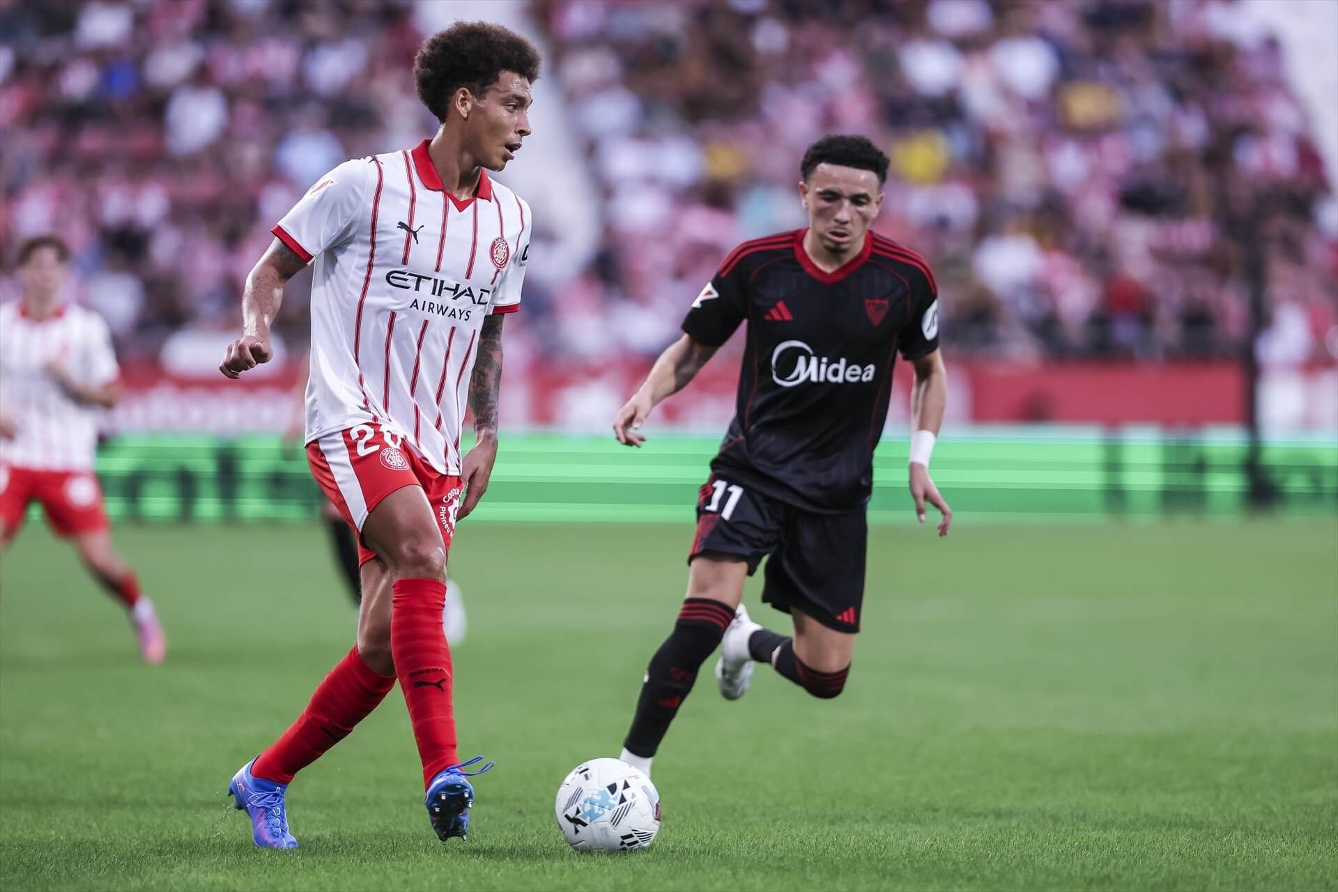 Rubén Vargas, ante el Girona (Foto: Europa Press)