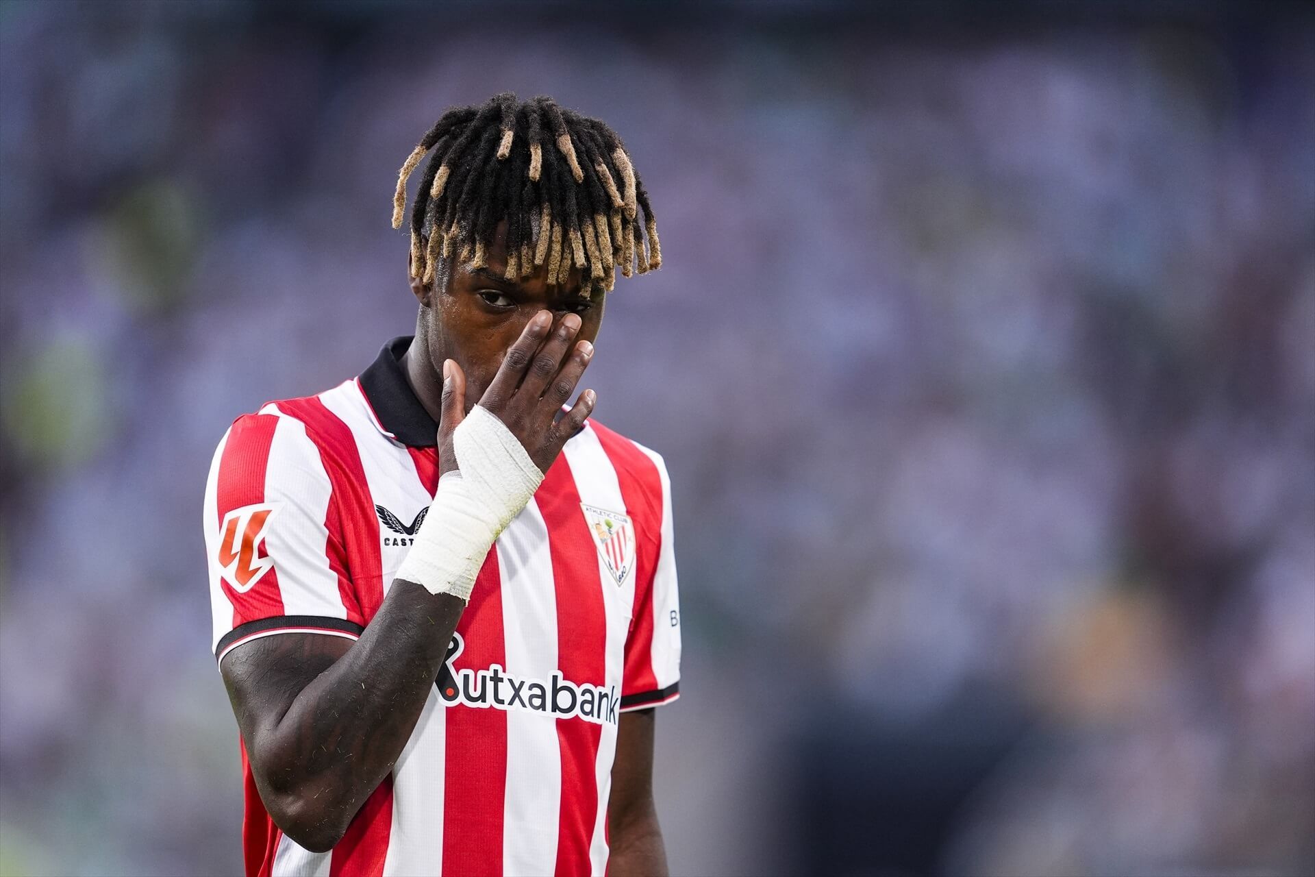  Nico Williams, en el partido Real Betis-Athletic Club (FOTO: Europa Press).