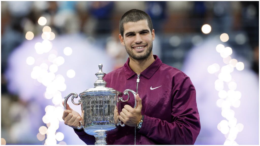 Carlos Alcaraz consigue su segundo US Open. (EFE)