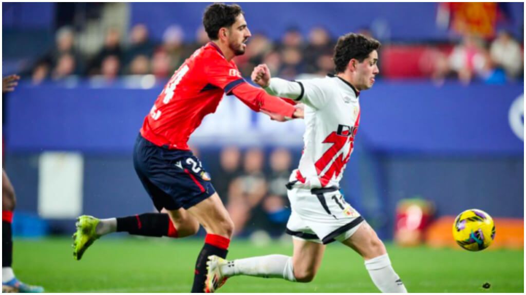 El último Osasuna - Rayo Vallecano de LaLiga. (Cordon Press)