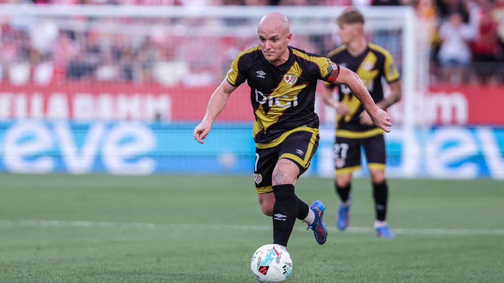  Isi Palazón con el Rayo Vallecano (Europa Press)