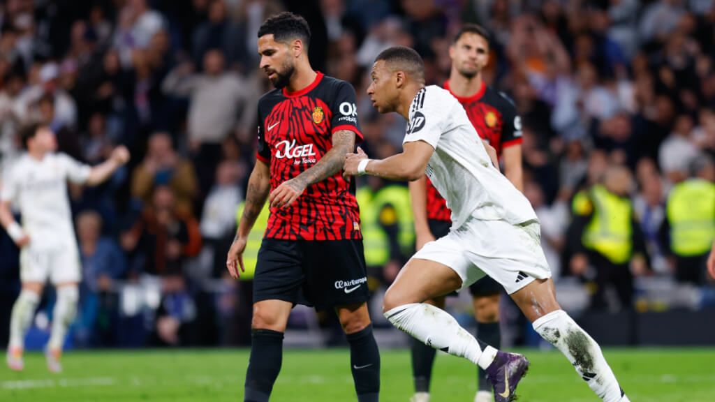  Kylian Mbappé contra el Mallorca (Europa Press)