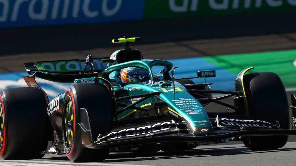  Fernando Alonso, en Zandvoort.