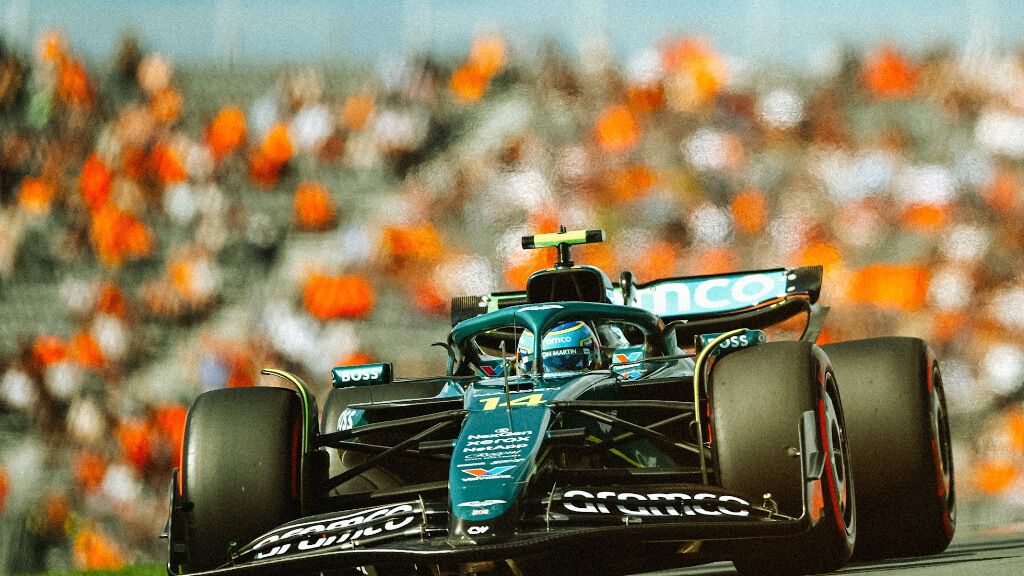  Fernando Alonso, en Zandvoort.