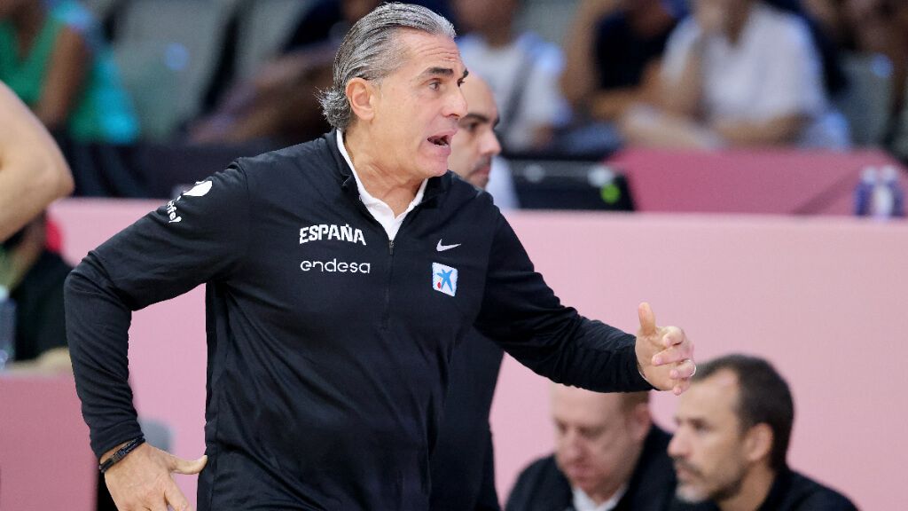 Sergio Scariolo en el España - Chipre