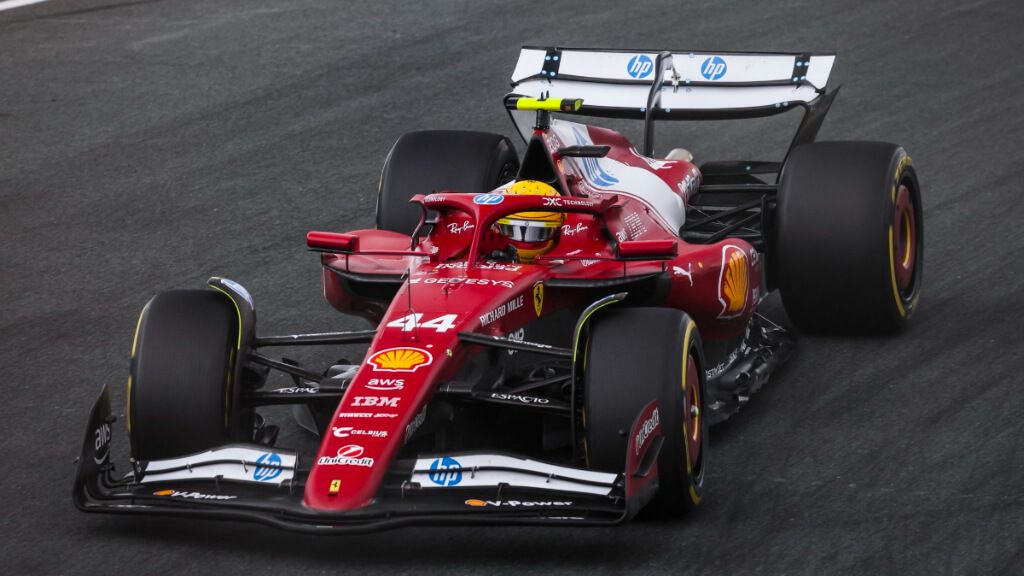 Lewis Hamilton, en Zandvoort.