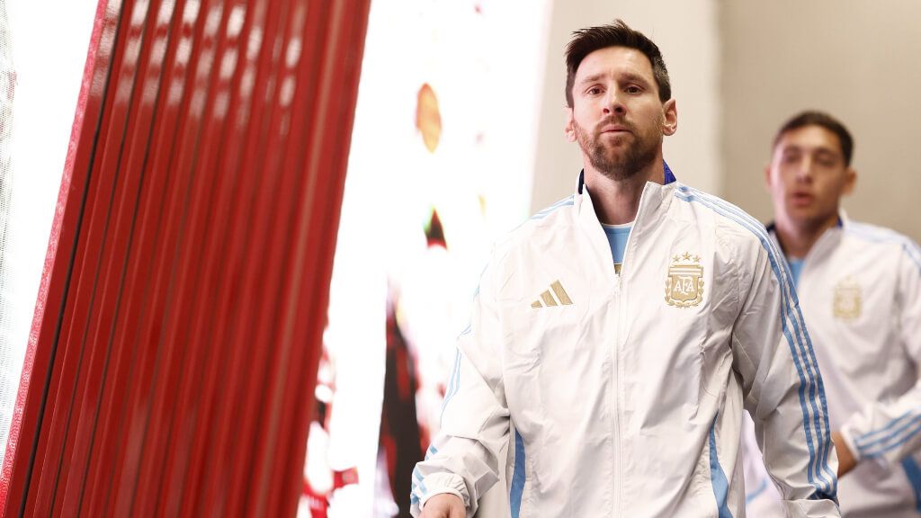 Leo Messi en su último partido en Argentina con la selección (Redes Sociales)
