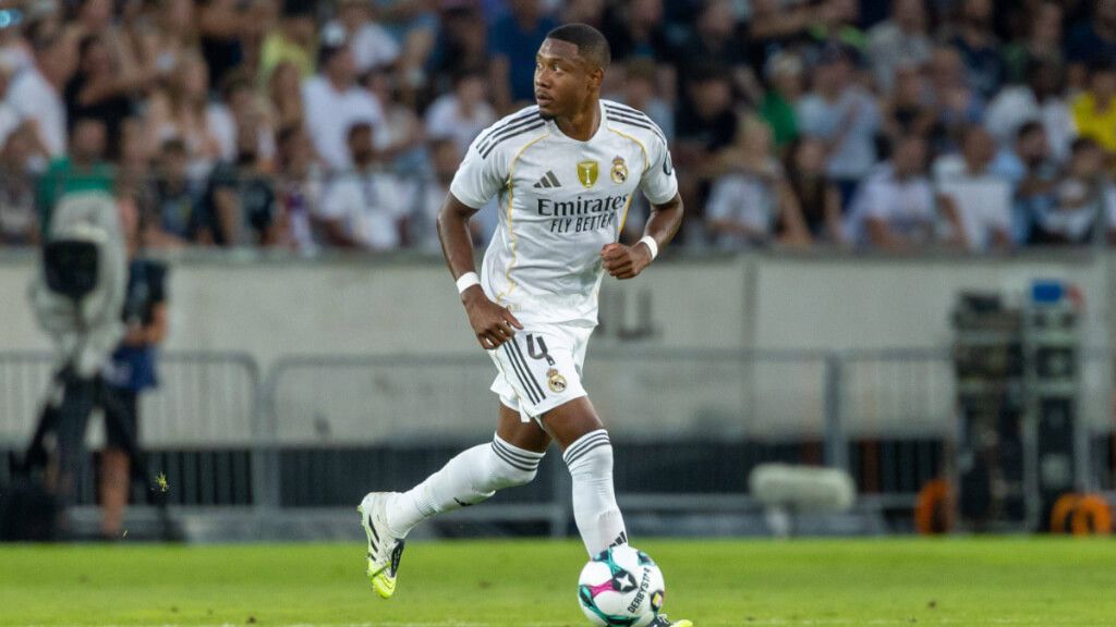 David Alaba, durante un partido con el Real Madrid (foto: Cordon Press).
