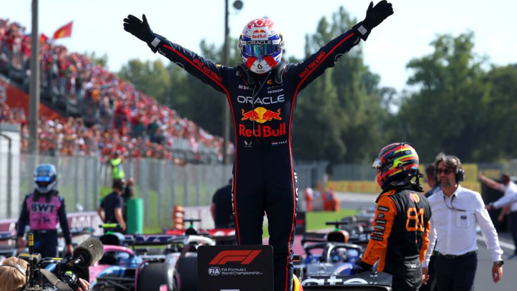  Max Verstappen, en Monza.