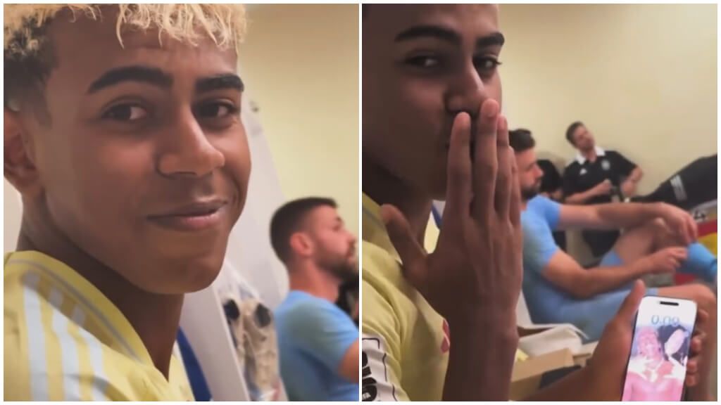 El vacile de Nico Williams a Lamine Yamal (Captura: Nico Williams Instagram).