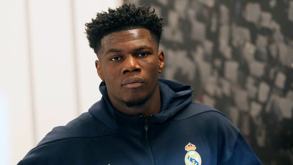 Tchouameni en un partido del Real Madrid (Cordon Press)