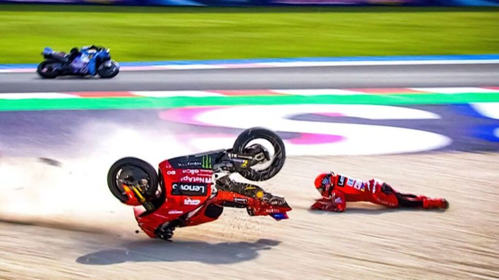  Marc Márquez, en Misano.