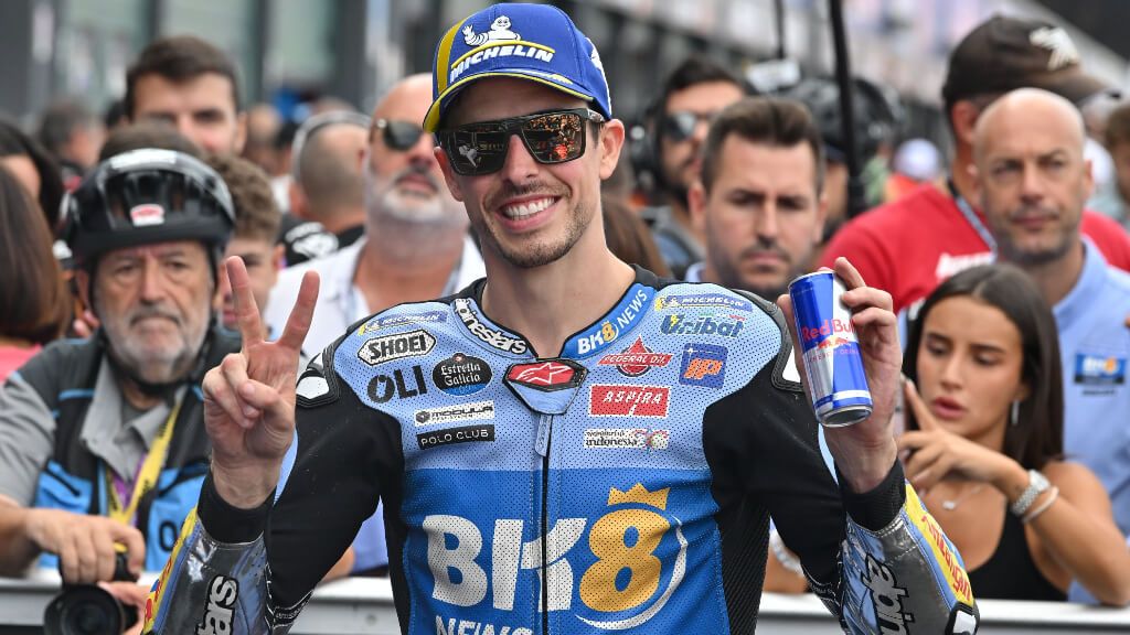 Álex Márquez, en Misano.