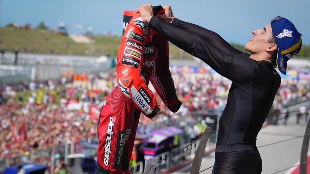 Marc Márquez, en Misano.