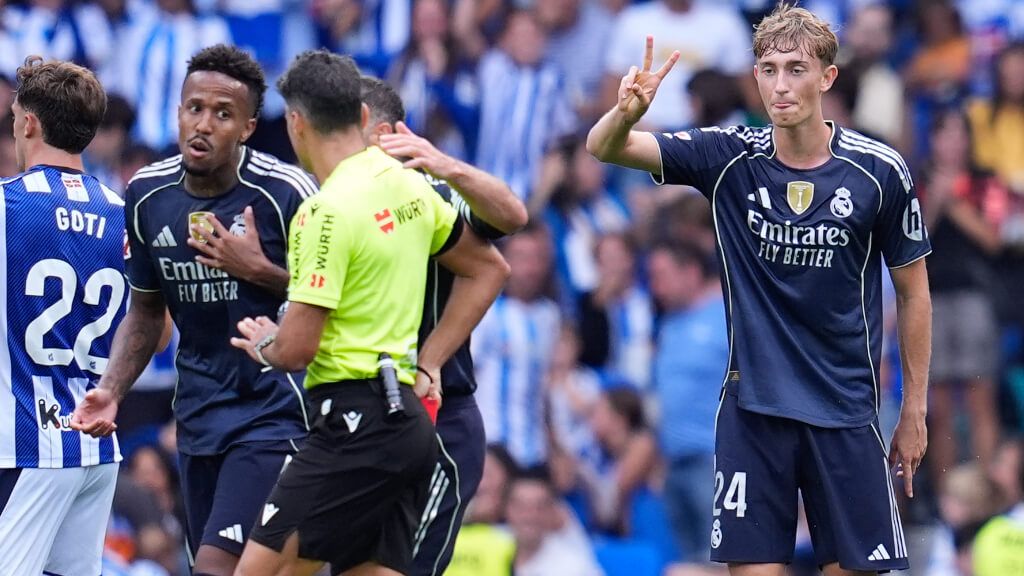 Militao en la expulsión de Huijsen (Europa Press)