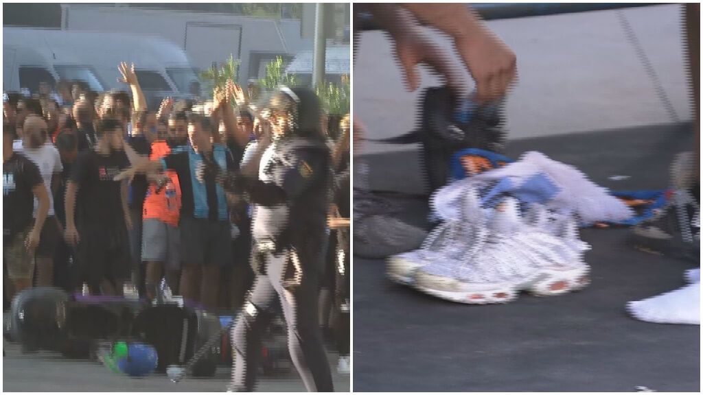  La Policía requisó varios elementos de apología ultra del Marsella.