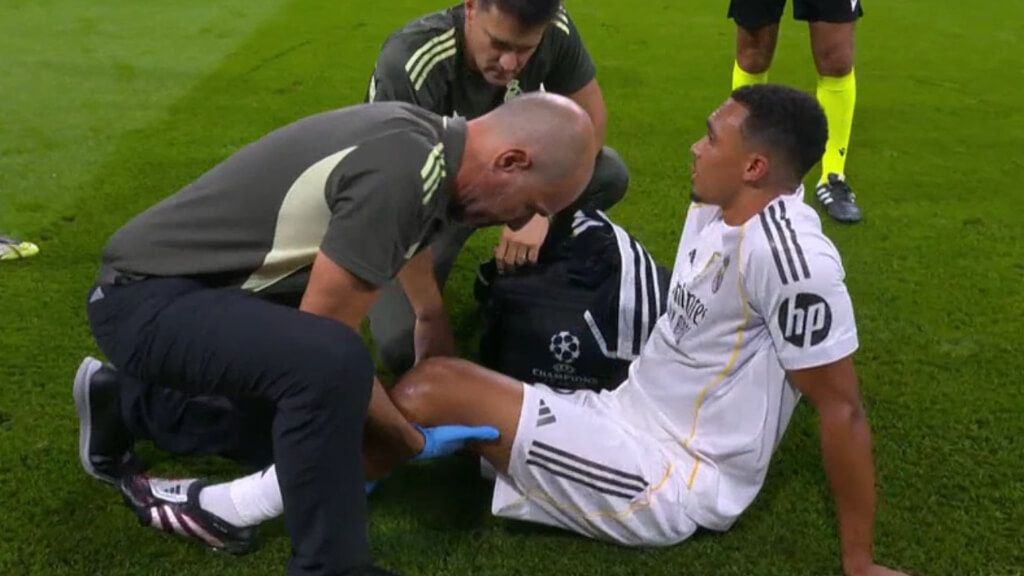  Trent Alexander-Arnold lesionado ante el Marsella (Movistar +)