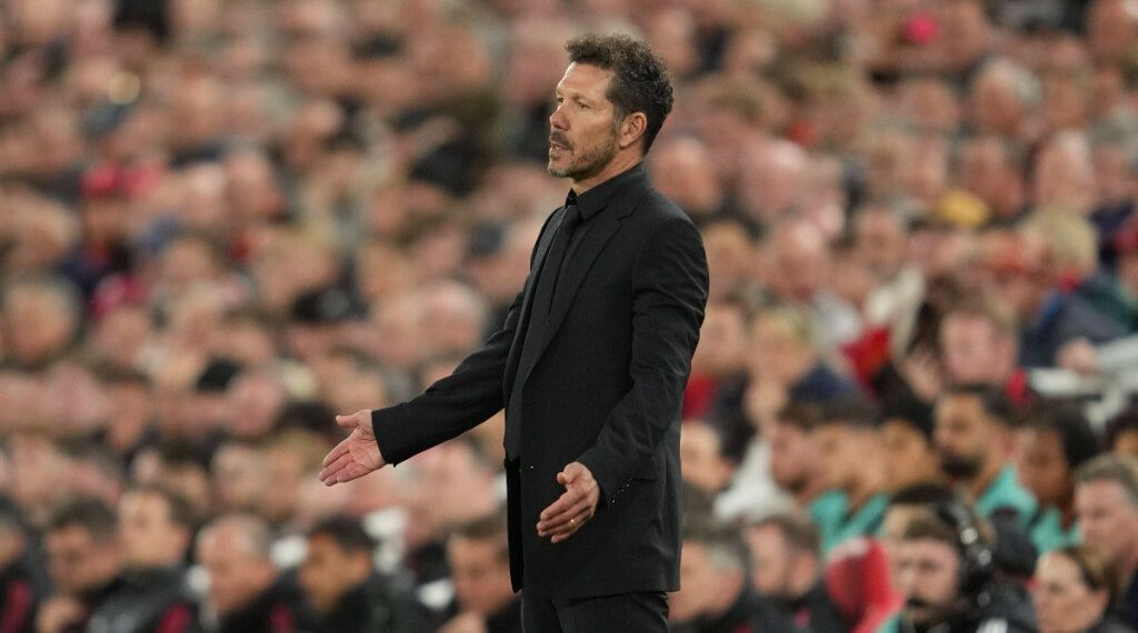  Simeone, durante dl partido