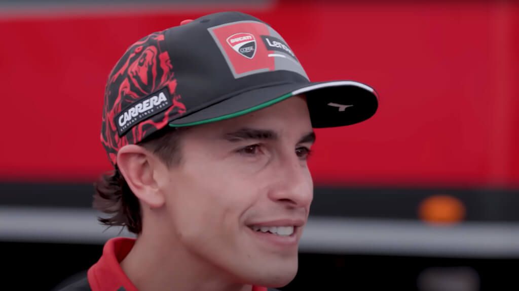  Marc Márquez, en una entrevista.