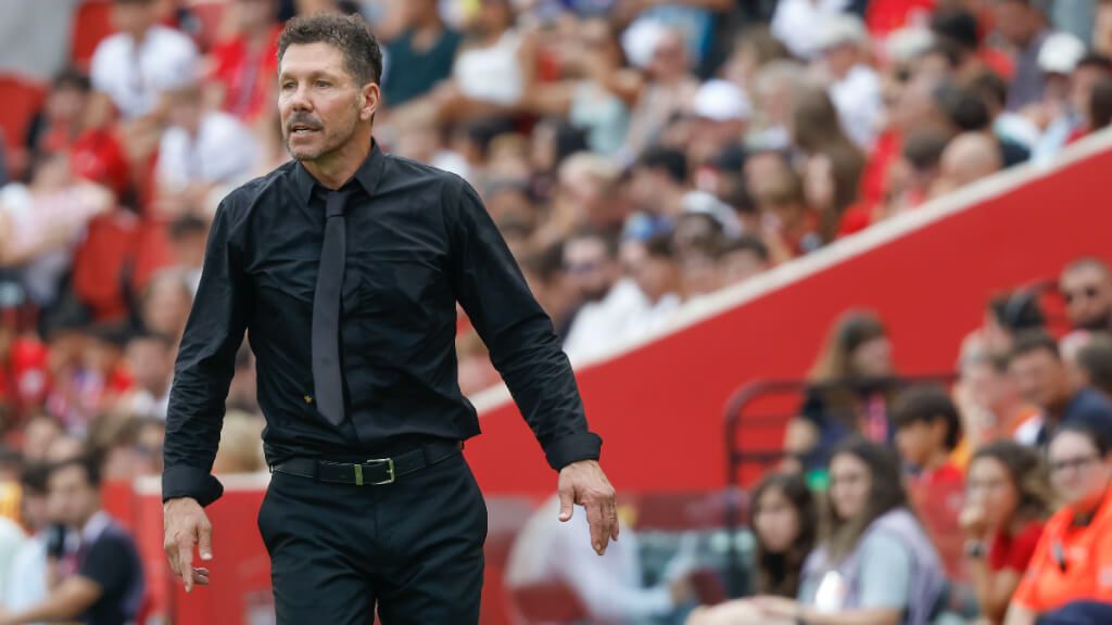 Diego Pablo Simeone en el Mallorca - Atlético de Madrid