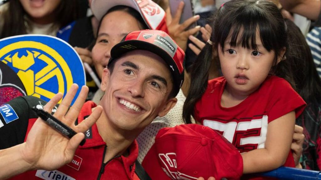  Marc Márquez, en Japón.d