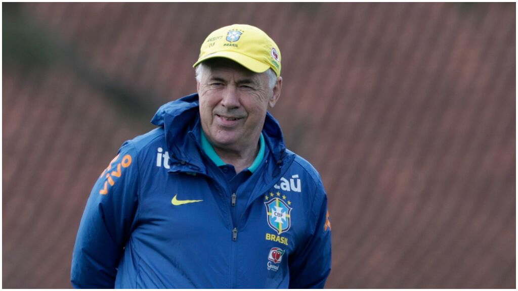 Carlo Ancelotti, seleccionador de Brasil. (EFE)