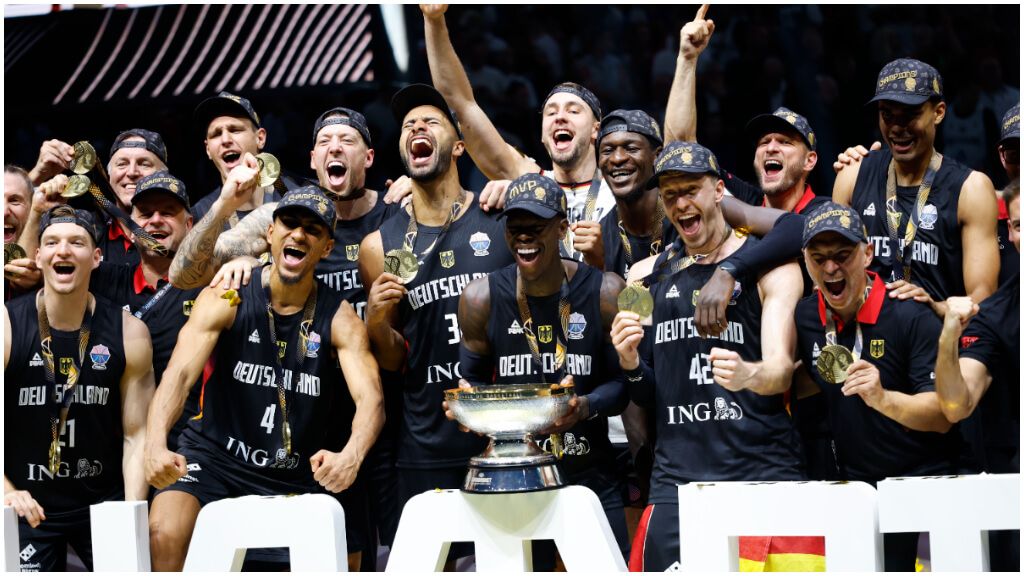Alemania gana el Eurobasket 2025. (EFE)