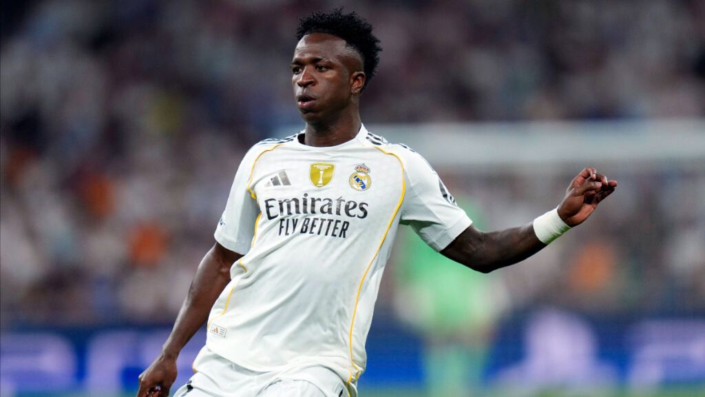  Vinicus JR. en un partido con el Real Madrid (Cordon Press)