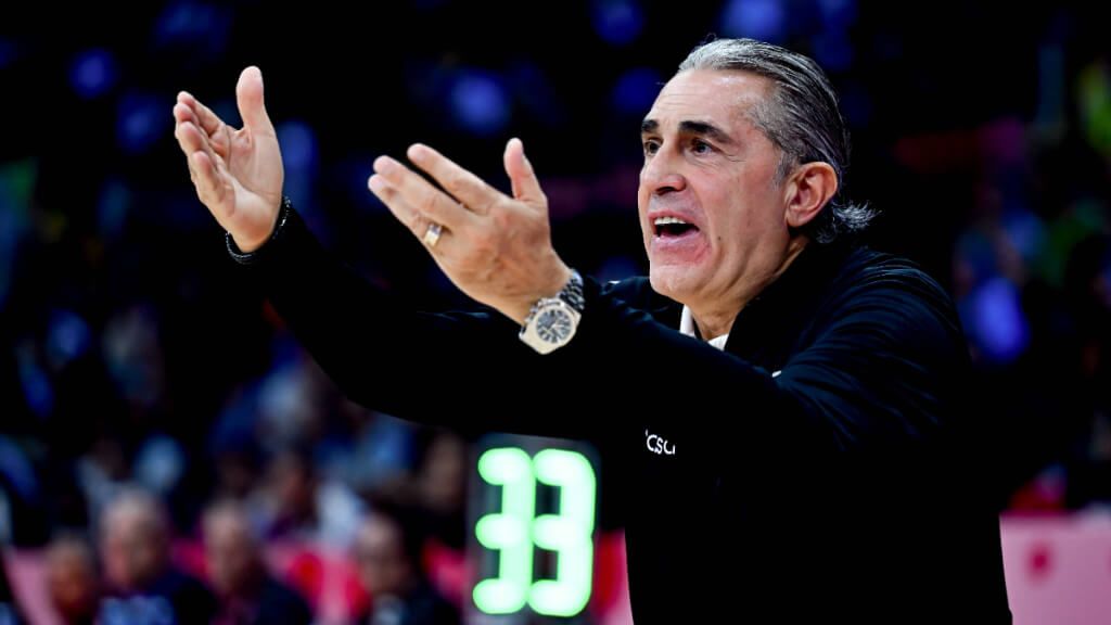  Sergio Scariolo con la selección española (Cordon Press)