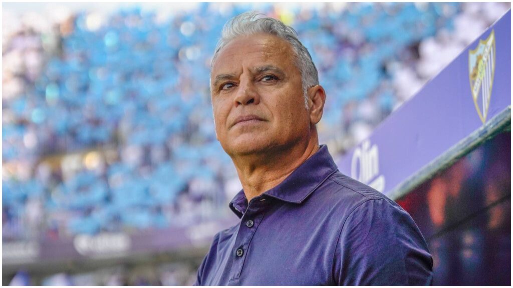 Sergio Pellicer, entrenador del Málaga CF. (Cordon Press)