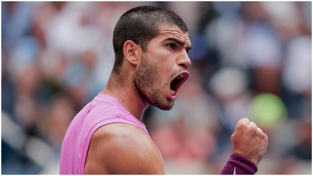 Carlos Alcaraz pasa a la final del US Open invicto en sets (EFE)
