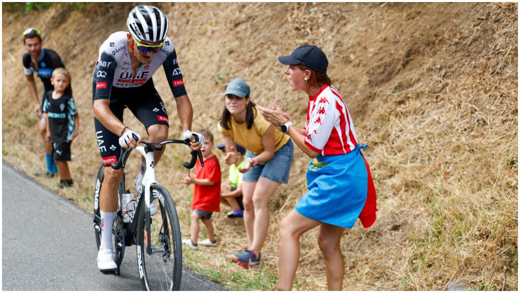 Marc Soler, durante la decimocuarta etapa de La Vuelta. (EFE)
