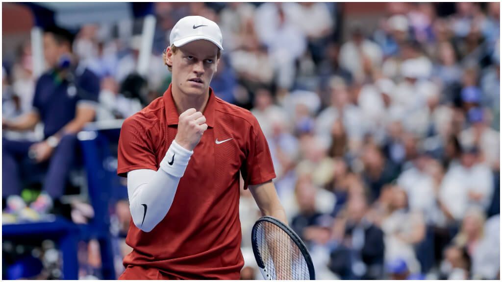  Jannick Sinner, durante la final del US Open. (EFE)